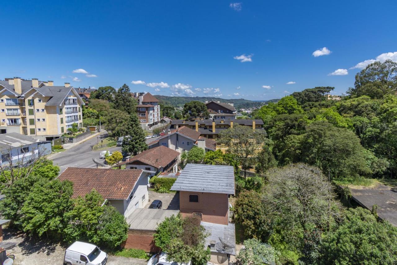 Apartamento Rosa Edificio Solar Da Encosta Gramado Exterior foto