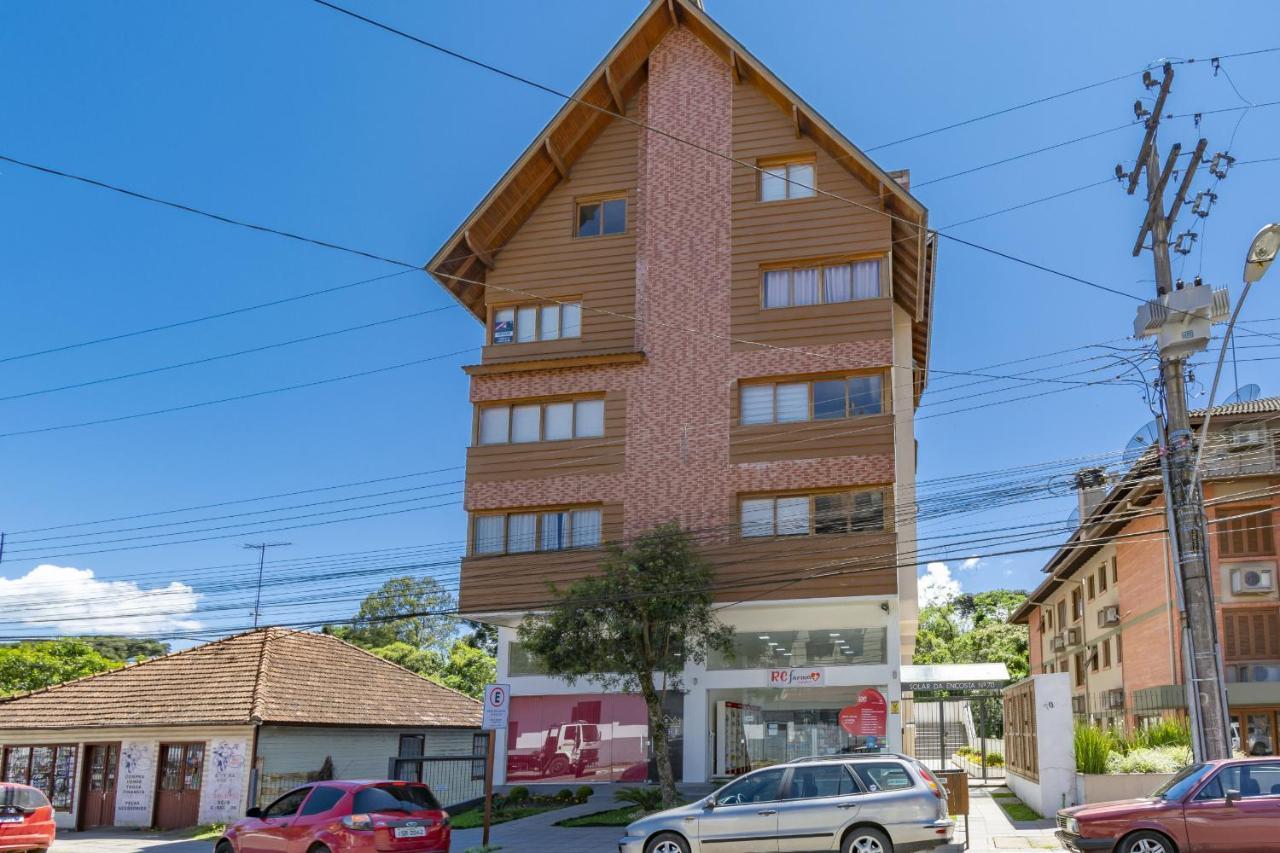 Apartamento Rosa Edificio Solar Da Encosta Gramado Exterior foto