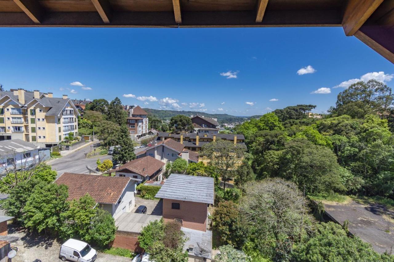 Apartamento Rosa Edificio Solar Da Encosta Gramado Exterior foto
